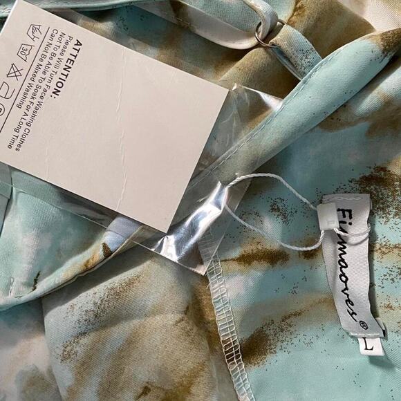 Nwt mint midi multi print - Picture 5 of 5